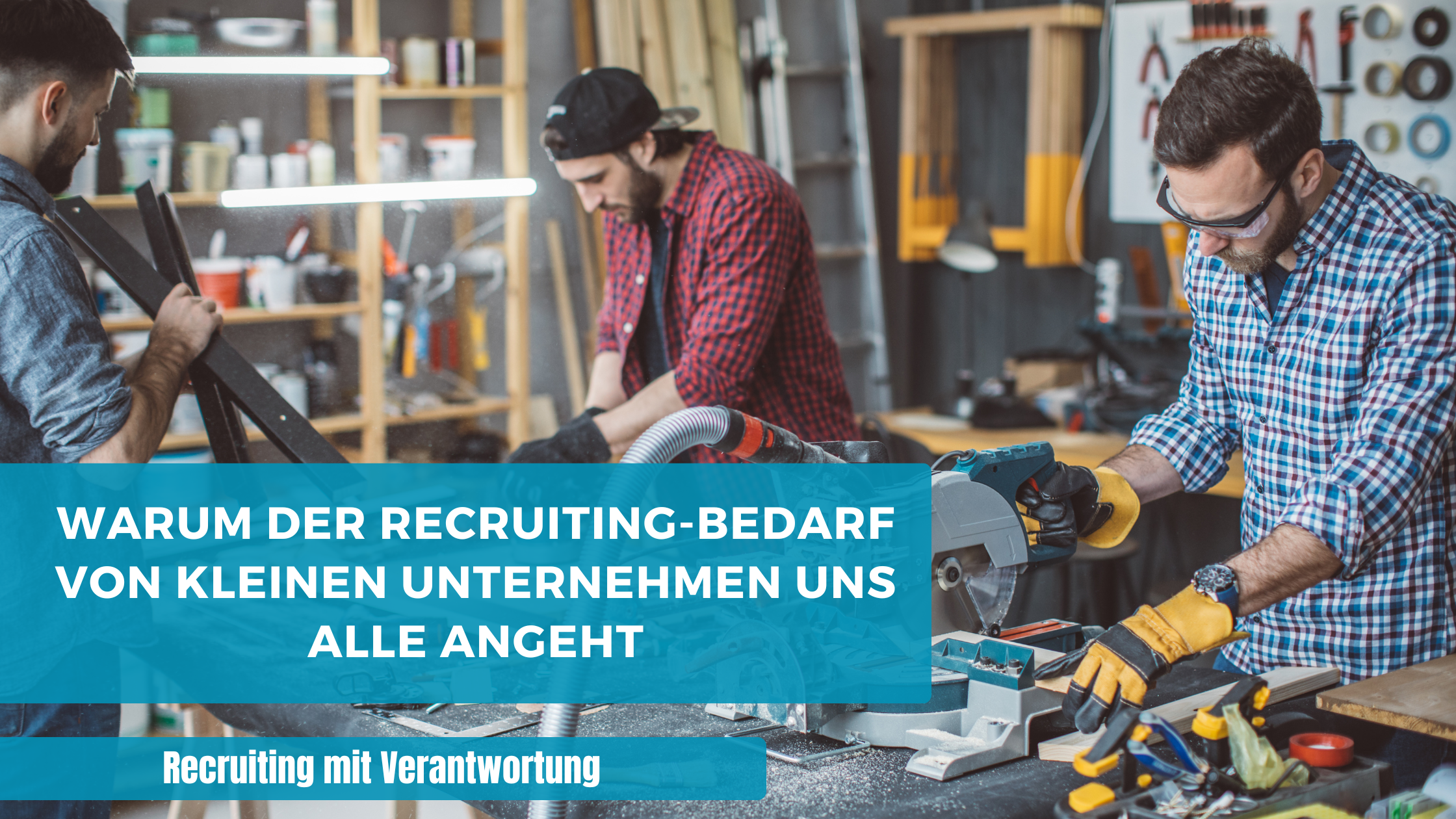 Recruiting-Bedarf von kleinen Unternehmen